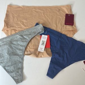 Tommy John Assortment of Panties 3 Pairs XXL